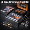 Preciva 3-Size Grommet Tool Kit of 1/2" 1/4" 3/8" -