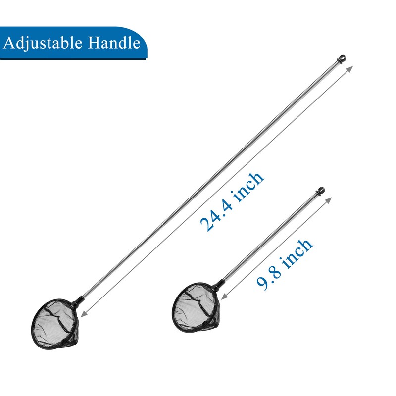 Mogoko Aquarium Fish Net, Fine Mesh Net for Fish Tank,