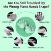 Moreup Piano Finger Trainers, Hand Grip Exerciser Ergonomic Training Finger