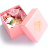 PIEARTH EX583-2 Jewelry Box, Sakura Mameshiba (Brown), Crystal Resin Metal