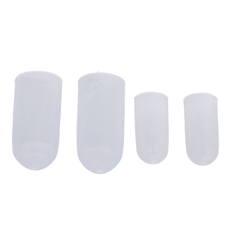 10 Pairs Toes Protector Soft Silicone Prevent Friction Different Size