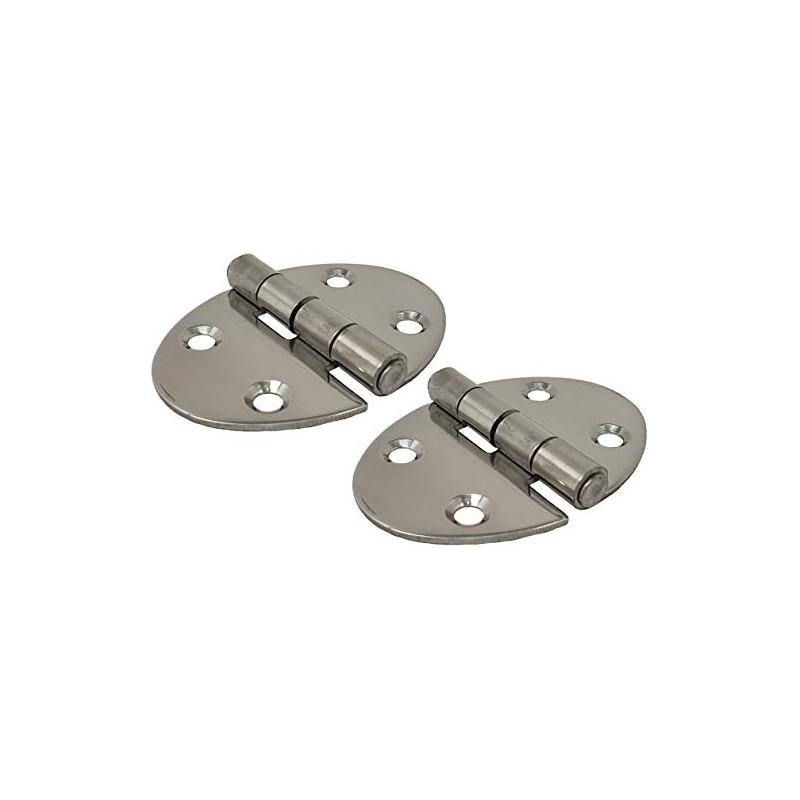 Salty Reef Marine Hardware - Marine Round Hinge - 2.5"
