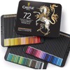 Castle Art Supplies Set - 72 Coloured Pencils Set for