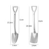SITEDAN Dessert Spoon, Ice Spoon, Stainless Steel, Scoop Shape, Set