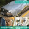 HDBHBH 146"/12ft Heavy Duty Waterproof Sofa Cover, Clear Protector for