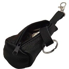 GENUINE LEATHER KEY CASE BLACK MADE IN EU