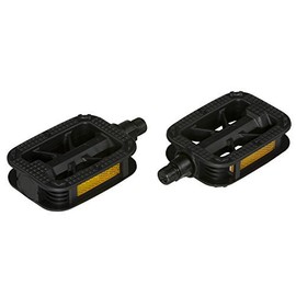 Bike Parts Center 350109 Standard Pedal Set, Black
