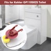 Toilet Flapper Replacement Kit for Kohler GP1105825 Replacement Flapper with