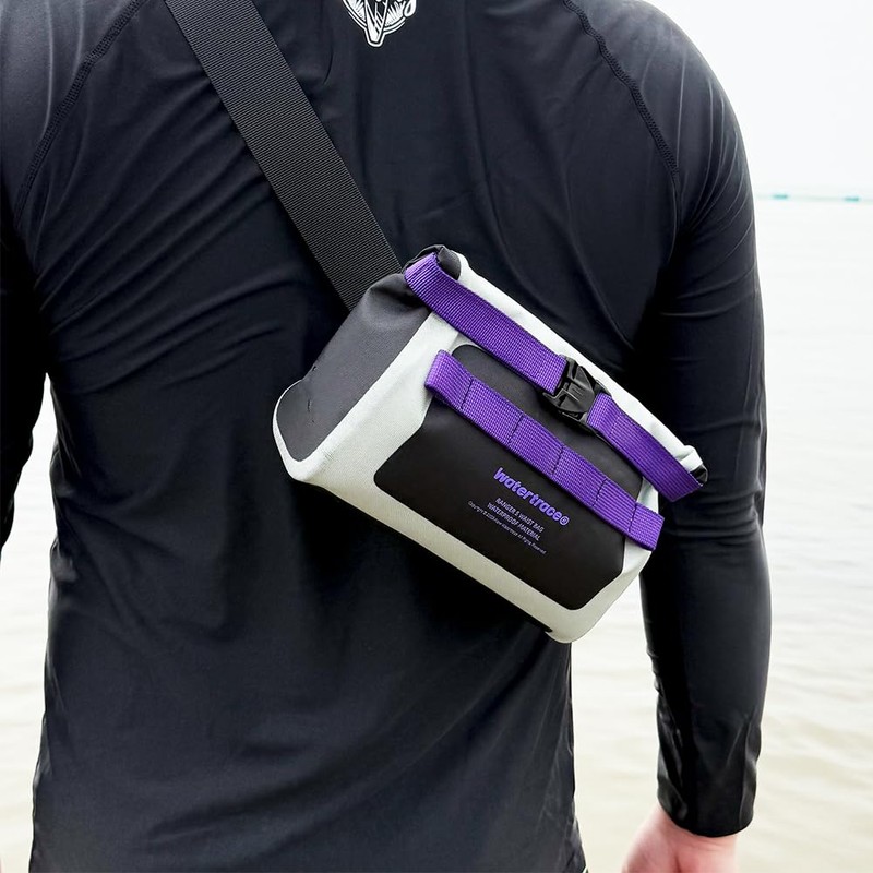 Watertrace Waterproof Waist Bag, for Surfing, Paddleboarding, Boating,Cycling,Water Park Activities