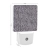 Crystal Night Light Plug in Wall with Bling Diamond Rhinestone