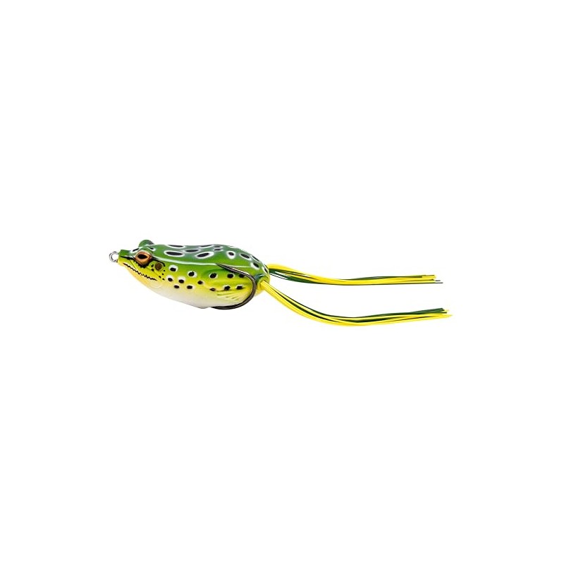 Savage Gear Hop Walker Frog Lure: Green Leopard