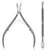 Ejiubas Cuticle Trimmer with Cuticle Pusher Cuticle Nipper Professional Grade