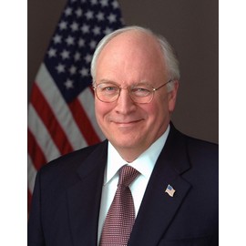 Dick Cheney Photograph - Historical Artwork from 2003 - (11" x 14") - Semi-Gloss