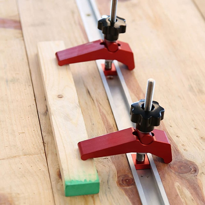 Aluminum Alloy Quick Acting Hold Down Clamp T-slot T-track Clamp