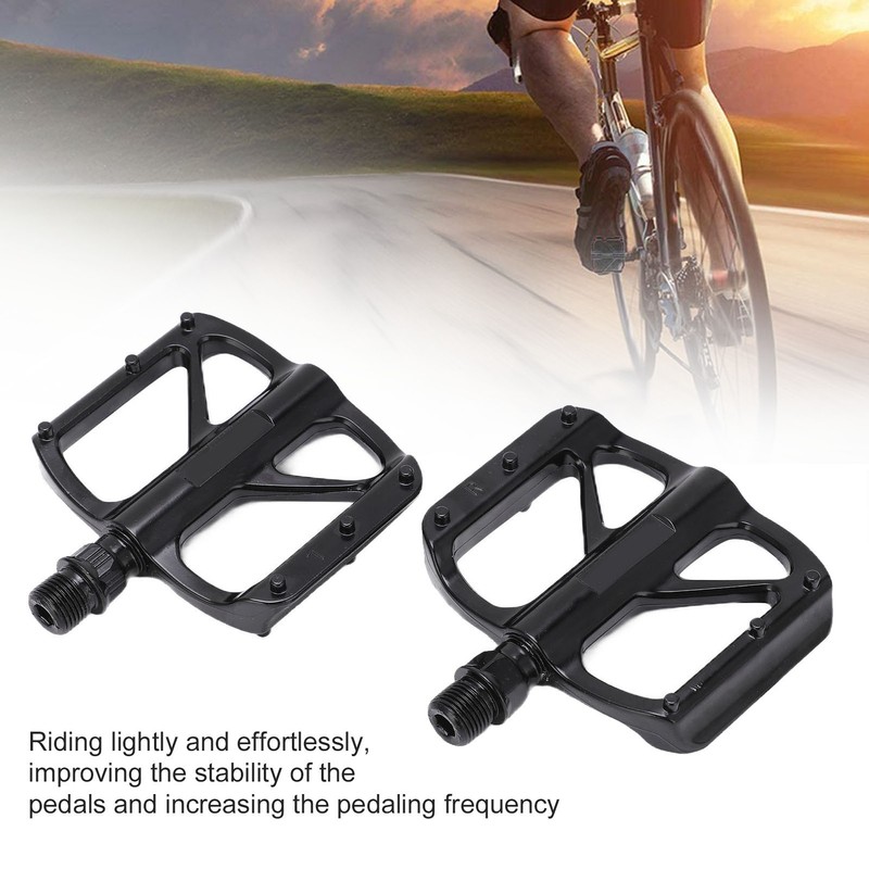MEROCA Bike Pedals Wear Resistant Aluminum Alloy Mountain Bike Pedals
