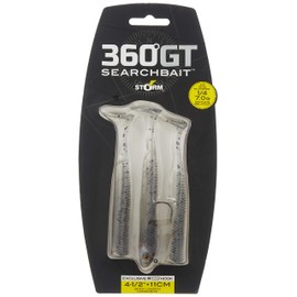360GT Searchbait Minnow 3.5"- 1/8 oz Smokin' Ghost