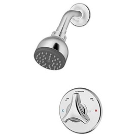 Symmons 9601-P-1.5-TRM Origins Single Handle 1-Spray Shower Trim in Polished Chrome - 1.5 GPM (Valve Not Included)