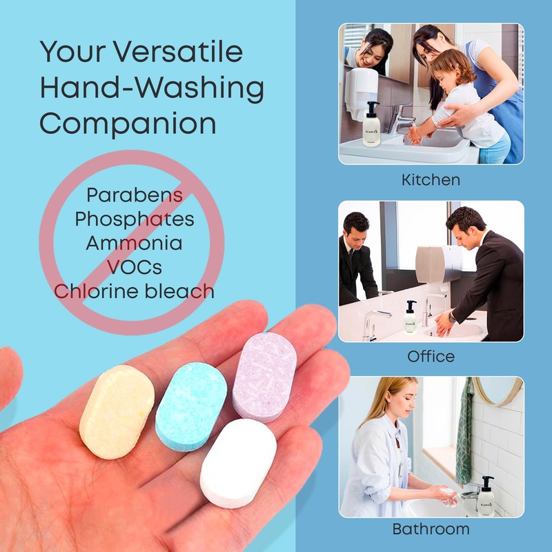 Blumix Foaming Hand Soap Tablet Refill - 6 Pack -