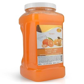 SPA REDI - Sugar Body Scrub, Mandarin Honey, 128 Oz, Exfoliating, Moisturizing, Hydrating and Nourishing, Glow, Polish, Smooth and Fresh Skin - Body Exfoliator