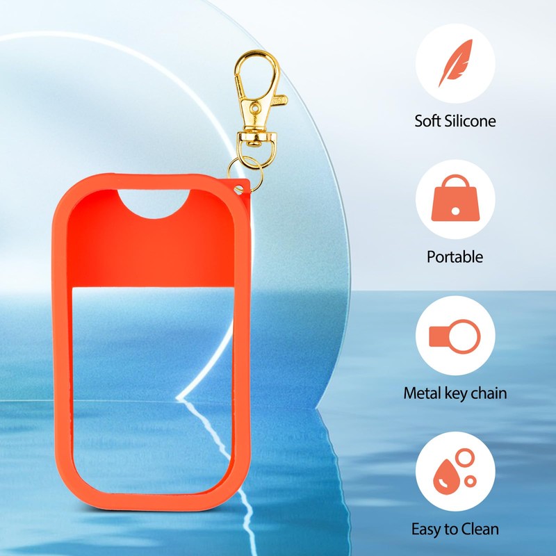 TERPINK Silicone Case Compatible with Touchland Hand Sanitizer Spray, Protective