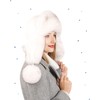 Futrzane Aviator Hat - Winter Trapper Hats for Women -