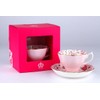 Royal Albert New Imperial Rose Coffee Duo (Polka Rose +
