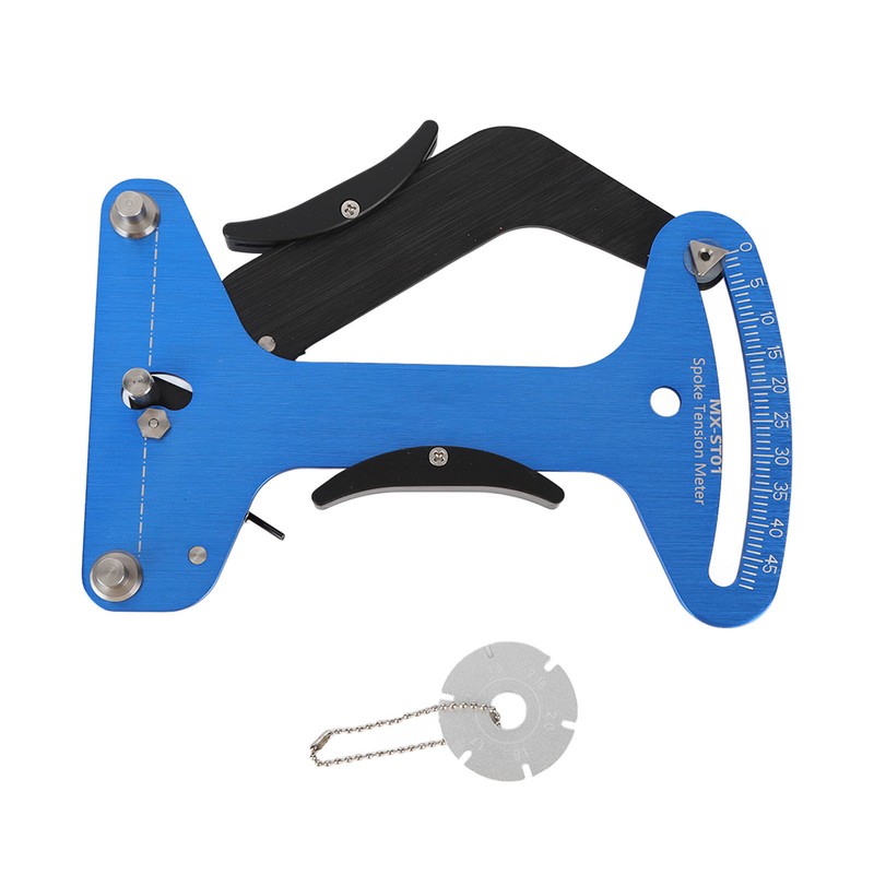 Bike Spoke Tension Meter Adjustable Accurate Scale Aluminum Alloy Wheel