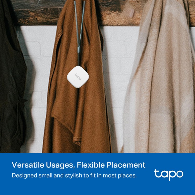 TP-Link Tapo Smart Temperature and Humidity Sensor | Requires Tapo
