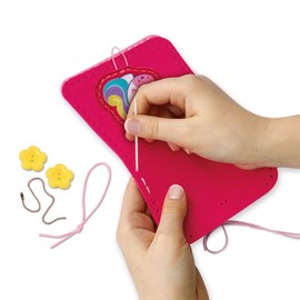 John Adams | Unicorn Purse Craft Kit: make your own felt purse | Arts & Crafts | Ages 6+