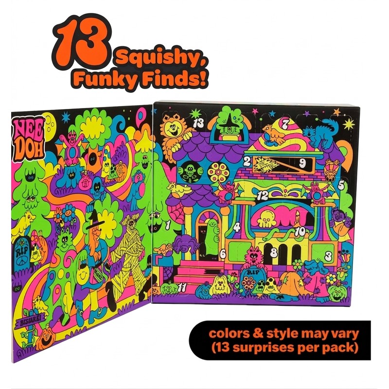 Halloween Advent Calendar for Kids – 13-Day Spooky Squishy Slow-Rise