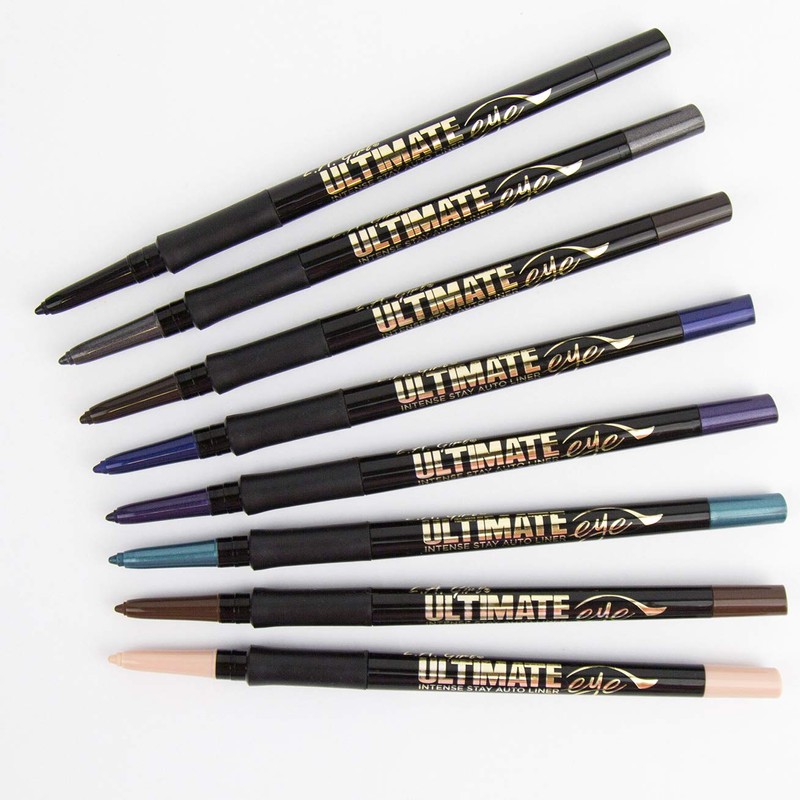 L.A. Girl Ultimate Intense Stay Auto Eyeliner, Lasting Brown GP327