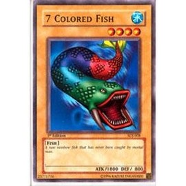 Yu-Gi-Oh! - 7 Colored Fish (SDJ-008) - Starter Deck Joey - 1st Edition - Common