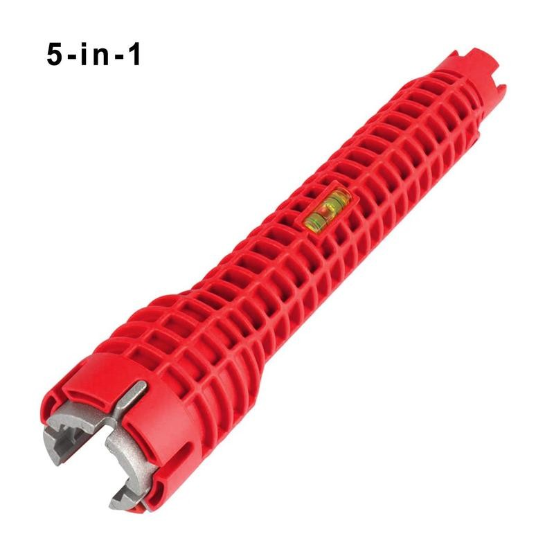 Multifunctional Faucet Wrench (1 Count), Sink Faucet Installer Tool, Basin Wrench