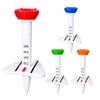 MZsplus Golf Tees 4-Piece Set Adjustable to 5 Heights Perfect