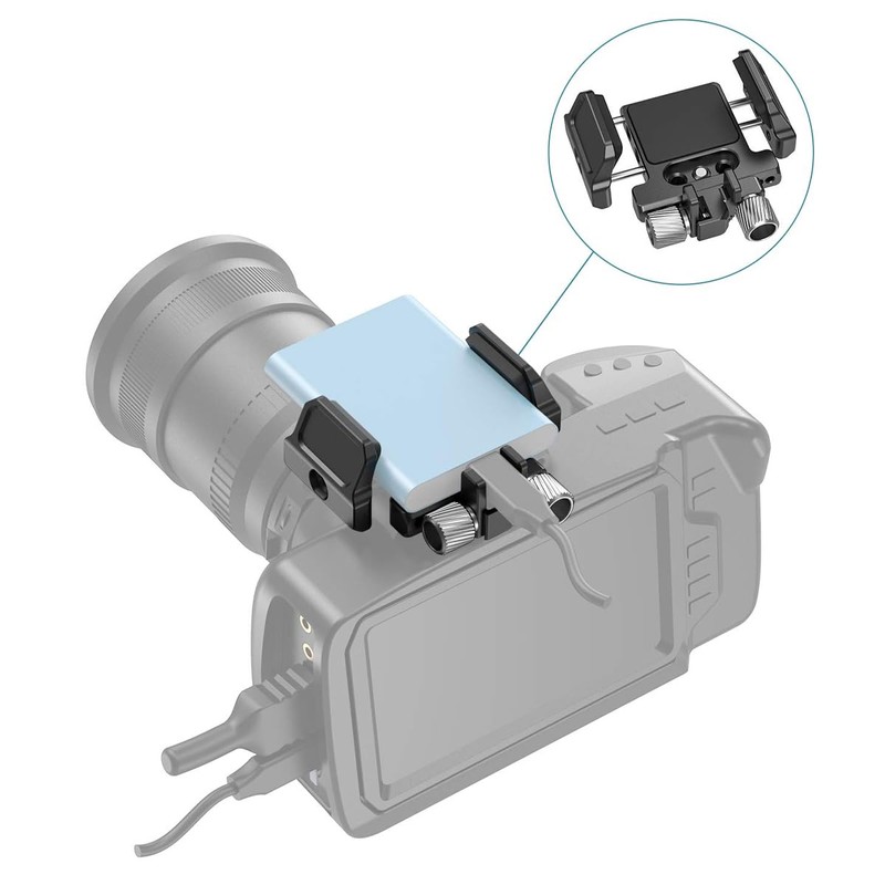 Tiardey SSD Mounting Bracket SSD Holder with Cold Shoe Cable