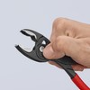 KNIPEX 8201-200SB Twin Grip Slip Joint Pliers, Adjustable Opening Width,