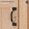 HAPPYGATE Fence Gate Hardware Kit, Heavy Duty Gate Kit for