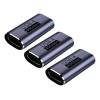 3 X Cople Adaptador Usb C Hembra A Usb C