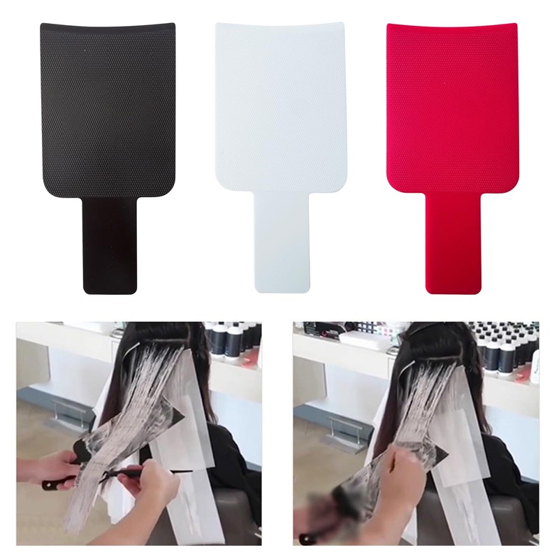 3Pcs Lightweight Board Hair Highlighting Tools Useful Paddle Highlighting Brush