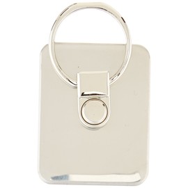 Fone Ring Hook Holder for All - Retail Packaging - Silver
