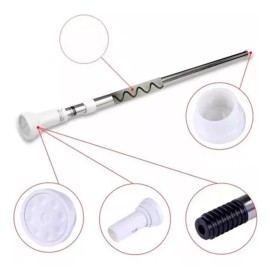 SoonHua Barra Barral Cortina De Baño Expandible 110cm A 200 Cm