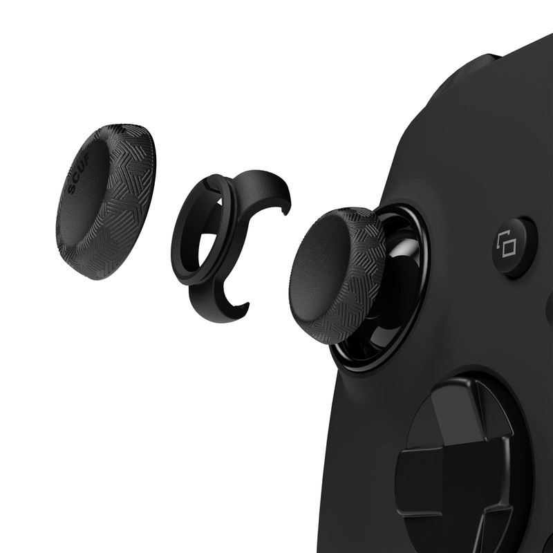 Scuf Control Thumbstick Grips - 6 Pack with 2 Bases