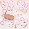 Cooluckday 36Pcs Valentines Bracelet Bulk Valentines Day Gifts for Women