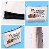 Dwight Funny Quote Canvas Zipper Pouch Before I Do Anything
