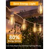 Abeja 25 Pack ST38 LED Replacement Bulbs, E12 0.6W Shatterproof