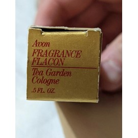Avon Tea Garden .5 Oz Cologne Fragrance Flacon New in Box NIB NOS