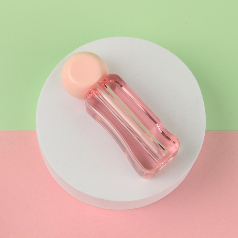 COSIDEA 20pcs Cute irregularly shaped 3ml 0.1oz Rose Empty lip