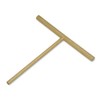 Berard 7" Beechwood Pancake Rake Round, Light Brown