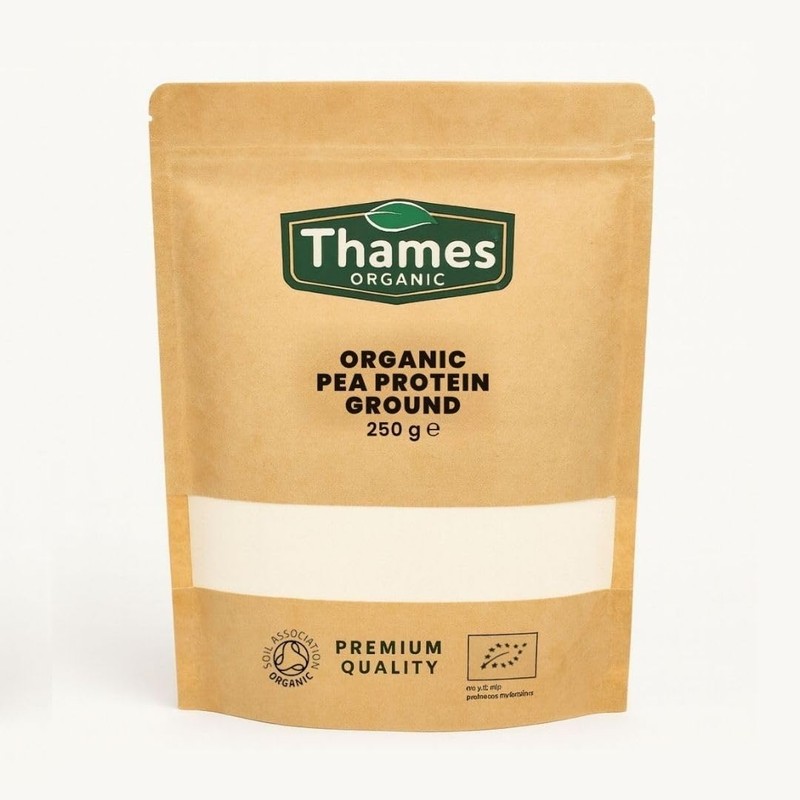 Thames Organic Organic Pea Protein Ground - Premium Vegan Supplement