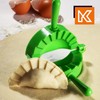 KADAX Dumpling Maker, Red/Green Mould for Dumpling and Ravioli, Pierogi